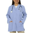 thumbnail image 1 of Panda Uniform by HeedFit Women’s 32" Colored Lab Coat – Custom Fit Medical Lab Coat, Multi-Color 2XL Sky Blue, 1 of 8