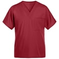 thumbnail image 1 of Panda Uniform by HeedFit Unisex Nursing Scrub Top – 3XL Red, 1 of 4