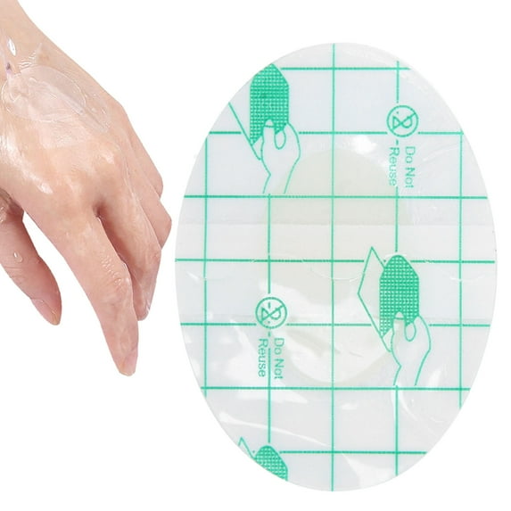 Heel Blister Pads Adhesive Waterproof Heel Blister Prevention Gel Bandage Sticker Protect Skin from Rubbing Shoes, Blister Bandages