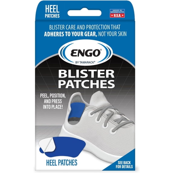Heel Blister Patches (2 Patches) | Tennis Shoes, Athletes, Runners, High Heels, Dress Shoes
