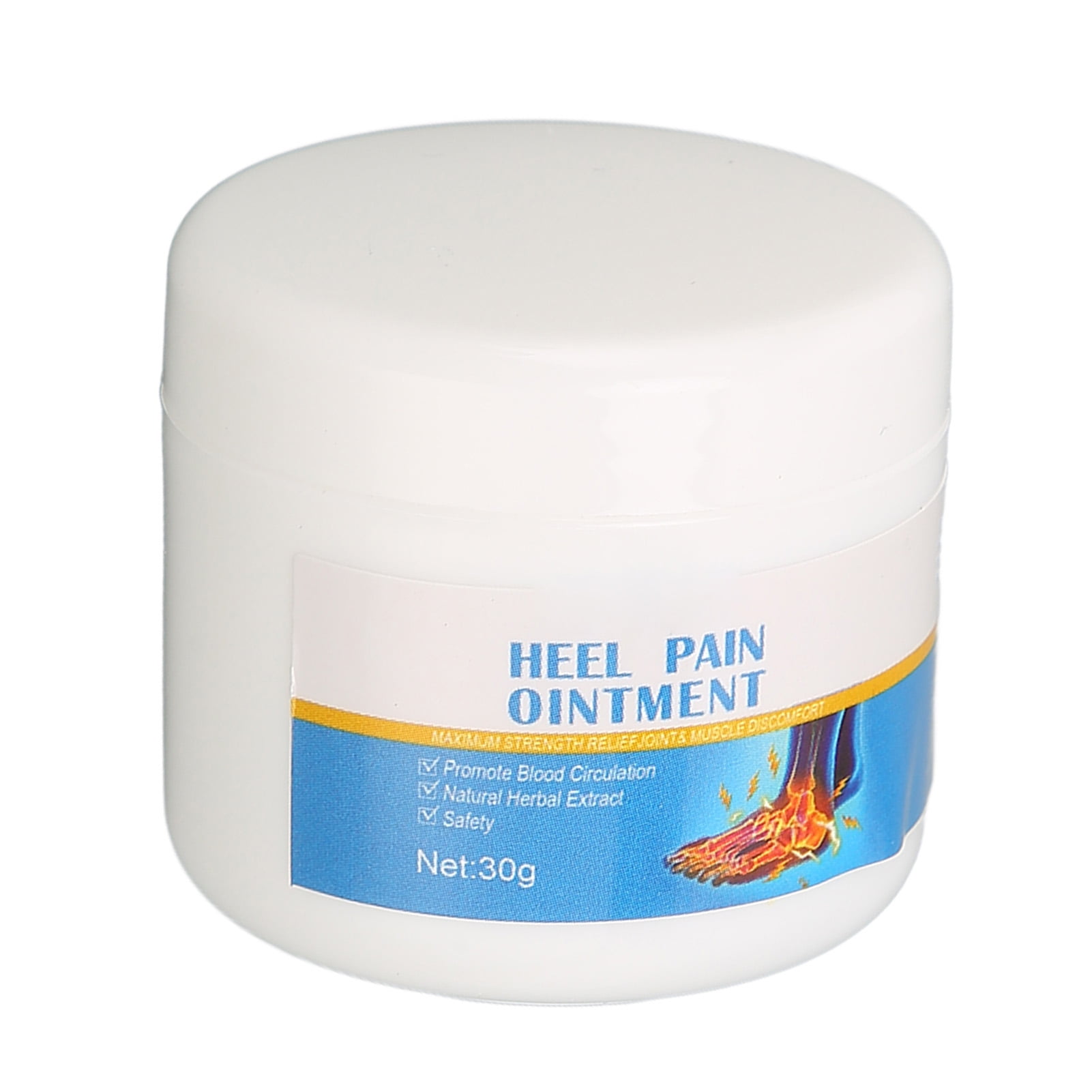 Heel Cream, 30g Efficient Foot Pain Cream Fast Absorbing For Ankle For