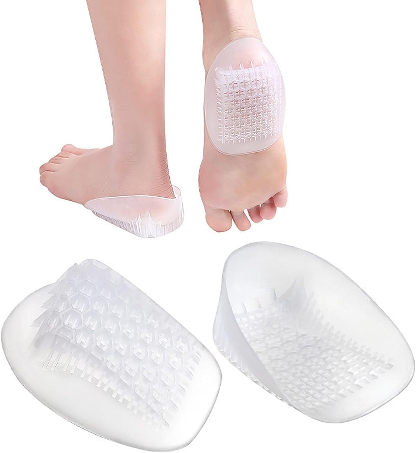 Heel Cups,Heavy Duty Heel Cups,1 Pair,Heel Cups for Heel Pain