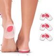 thumbnail image 1 of Heel Cups Plantar Fasciitis Inserts (3 Pairs) Silicone Heel Pads for Women or Men | Bone Spurs Heel Pain Relief | Gel Heel Protectors | Sore Feet Bruised Heel Treatment | Gel Shoe Insole (Small), 1 of 7