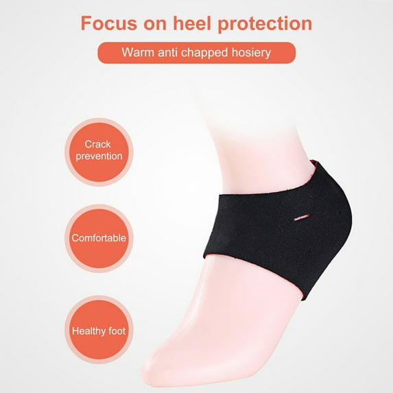 Heel Cups, Plantar Fasciitis Inserts, Heel Pads Cushion (2Pcs) Great for Heel Pain, Heal Dry Cracked Heels, Achilles Tendinitis, for Men %26 Women