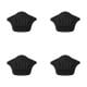 Heel Cushion Inserts, Self-Adhesive Shoe Heel Pads for Loose Shoes, Anti-Blister Heel Grips for Sneakers and High Heels, 4.45" x 3.15"