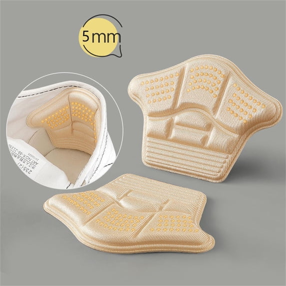 Heel Cushion Inserts Shoe Pads Grips Liners Blister Protectors For Loose Footwear Comfort