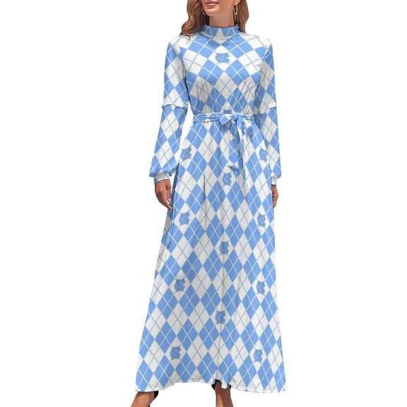 Heel Glitter Argyle Long Dress Women dresses summer women clothing 2024 new arrivals clothes for women