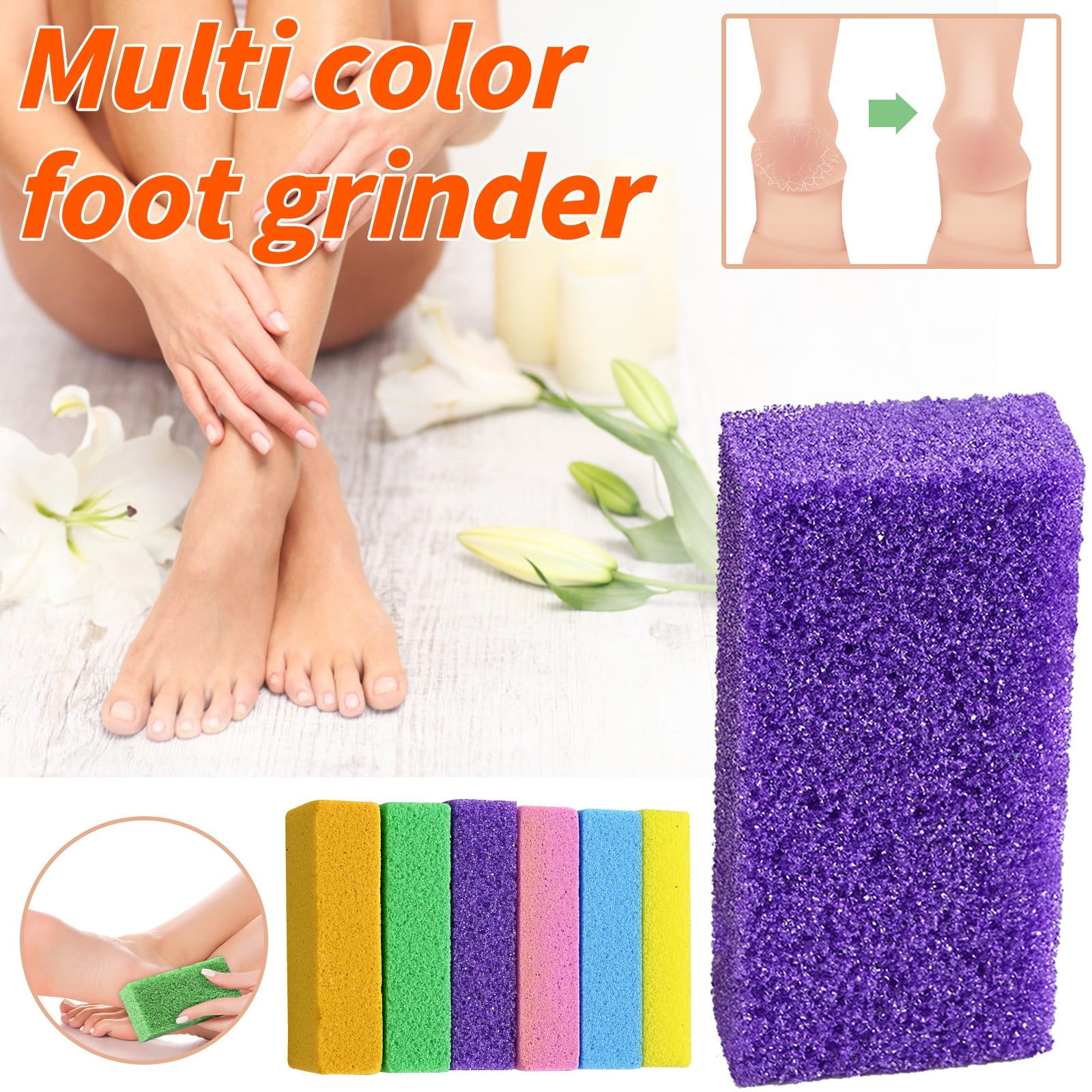 Heel Grater for Feet Salon Foot Pumice Safely And Easily And Rough