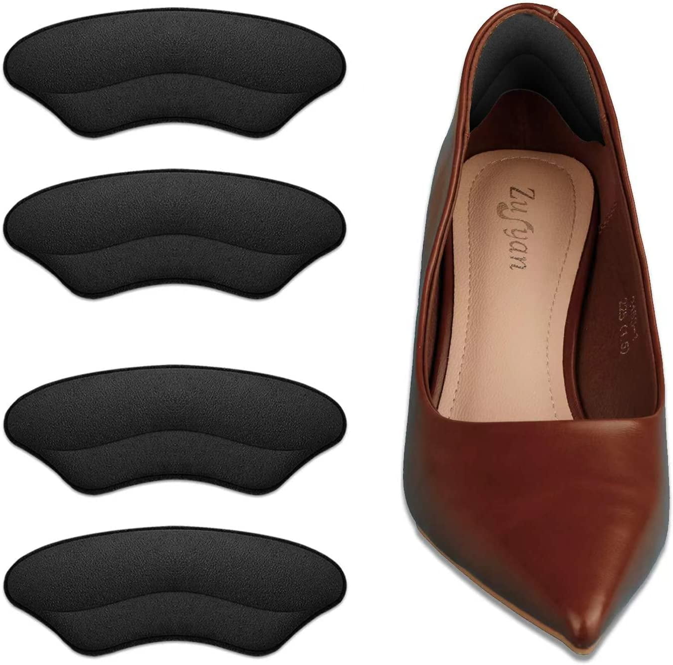 Heel Grips Liner Cushions Inserts for Loose Shoes,Pads for Shoe Too Big