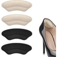 thumbnail image 1 of Heel Grips Liner,Heel Protectors for Shoes,Heel Cushions for Heel Pain Relief,Heel Pads for Shoes That are Too Big,Heel Lnserts for Womens, Mens (Black 20pairs)…, 1 of 5