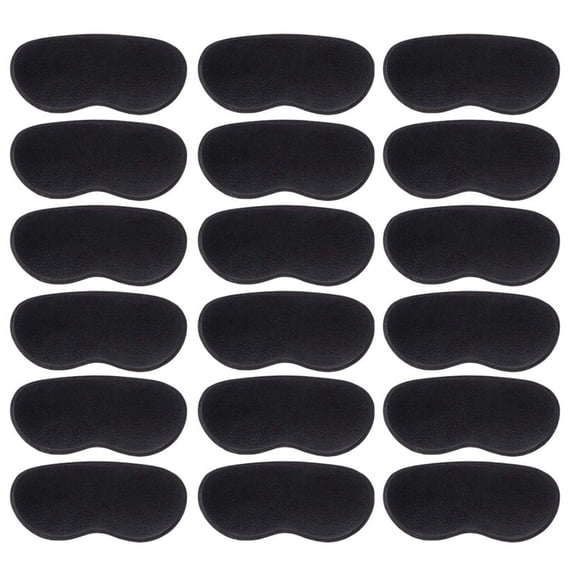 Heel Grips for Men and Women, Self-Adhesive Heel Cushion Inserts Prevent Heel Slipping, Rubbing, Blisters, Foot , and Improve Shoe Fit (Black)