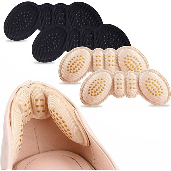 Heel Inserts for Shoes That Are Too Big - 4 Pairs