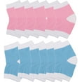 thumbnail image 1 of Heel Moisturizing Socks,Bexikou 8 Pair Spa Gel Socks for Dry Cracked Heels Cracked Skin, Ventilate Open Toe Moisturising Socks for Men and Women for Heal, Moisturising While You Sleeping, 1 of 7