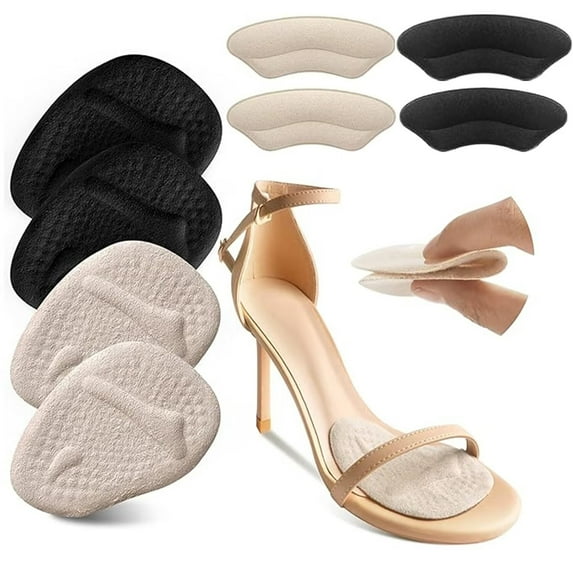 Heel Pads for Shoes, That are Too Big, Heel Grips for Womens Shoes, Soft High Heel Comfort Pads, Heel Protectors for Loose Shoes,Heel Pain,Blisters,Heel Inserts for Women Heel Cushion(2 Pairs) A197