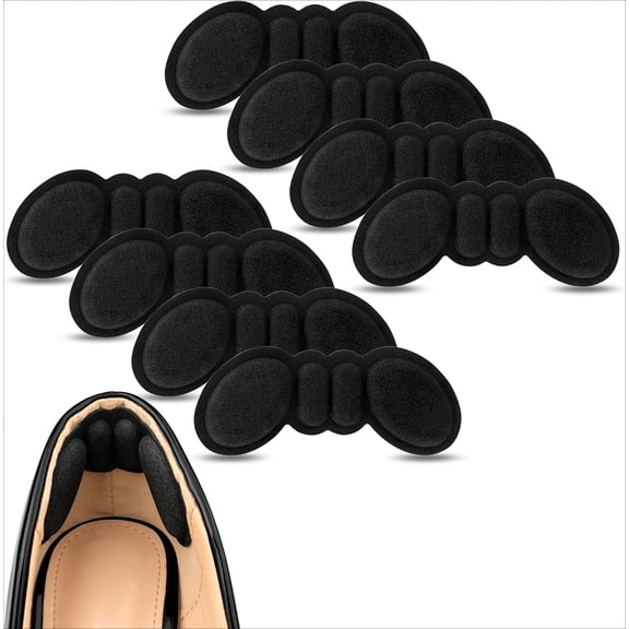 Heel Pads for Shoes Too Big, Shoe Inserts for Loose Shoes, Heel Grips Protectors for Blisters Pain, Filler Make Shoes Fit Tighter, Rubbing, Prevent Slip for Women Men
