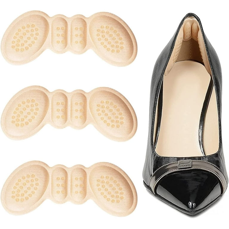 SUWU Heel Pads for Shoes That are Too Big Heel Inserts for Women Anti Slip Heel Grips Liner Cushions Inserts for Women Men Shoe Heel Inserts Prevent
