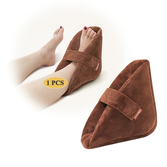 Heel Protector Cushion, Heel Support Pillow, Pressure Relief Foot Pillow for Ankle Support, Bed Comfort & Heel Pain (1PC)