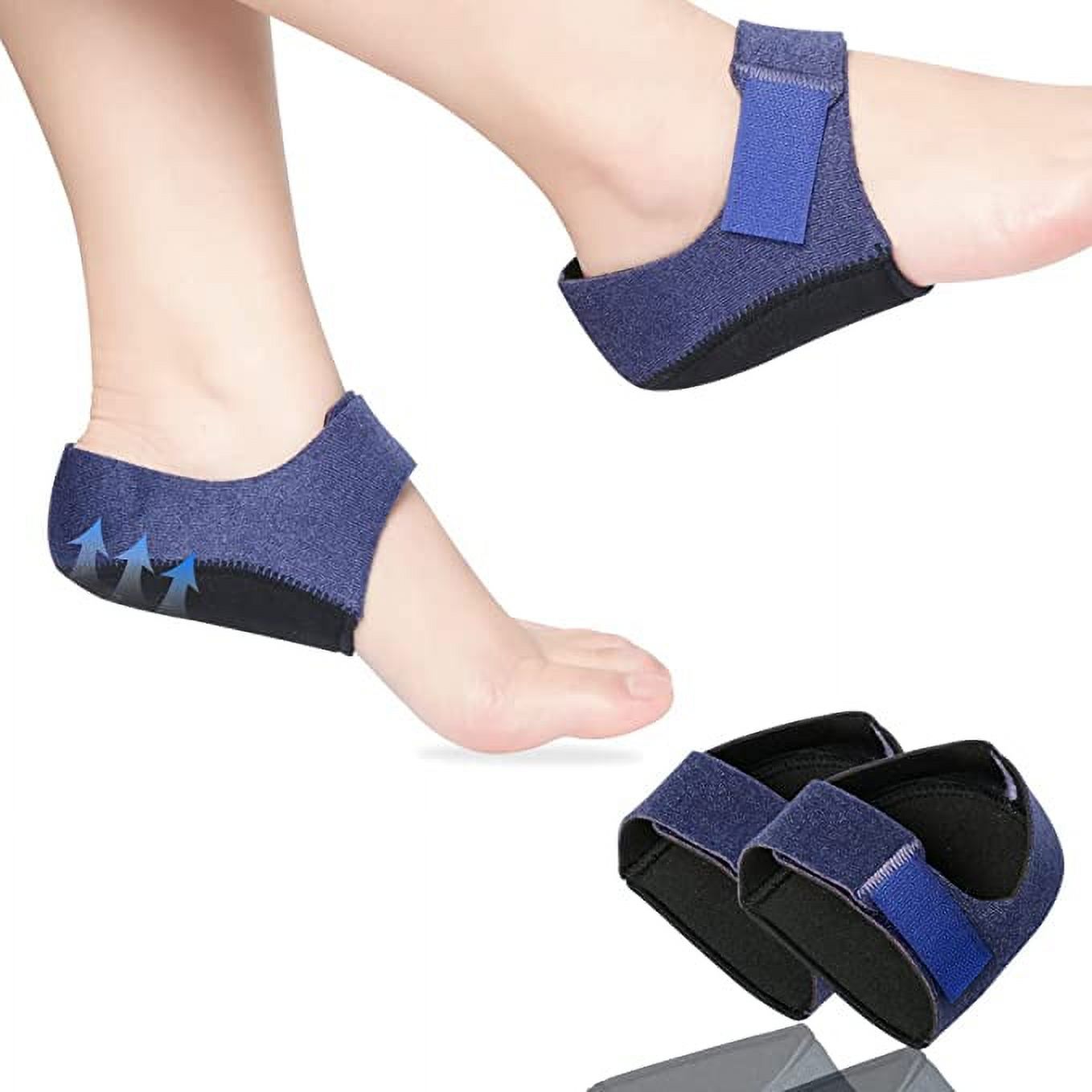 Heel Protectors, Gel Heel Cups, Heel Cushion Support for Plantar