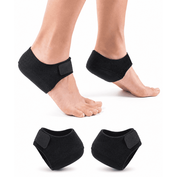Heel Protectors for Pressure Sores, Heel Cups for Heel Pain Relief, Heel Pads for Plantar Fasciitis, Heel Cushion Pads for Shoes Women Men, Heel Support Inserts, Plantar Fasciitis Heel Cup