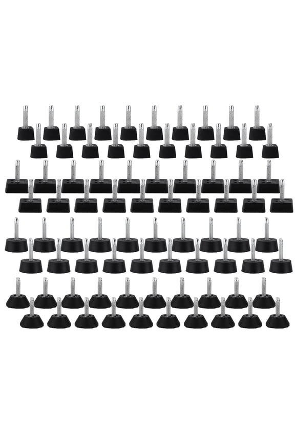 Heel Repair Kit For Shoes, High Heel Tip 80Pcs Boot Heel Repair Kit Heel Tips  For Families