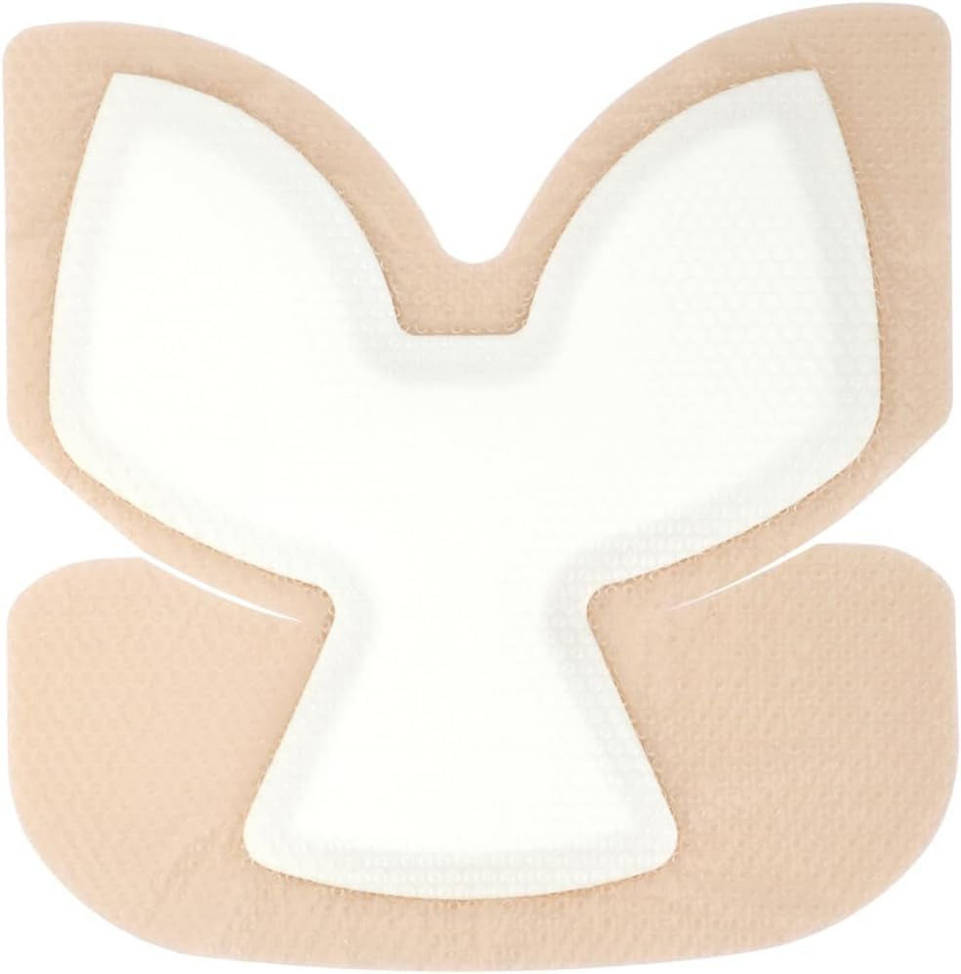 Heel Silicone Foam Dressing for Bed Sores Absorbent Wound Care Cushion Bandages ()