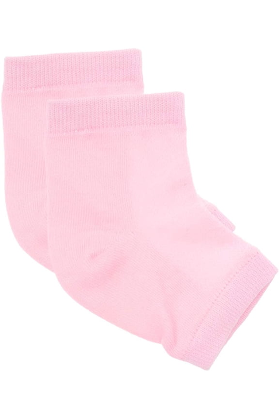 Heel Socks Lined Toeless Spa Socks Cotton Footcare Socks Fasciitis Insole Moisturizing Sleeve for Cracked Dry Heels Womens Socks