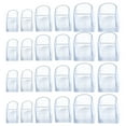 thumbnail image 1 of CATIEBYE High Heel Replacement Caps PVC Protective Covers 12 Pairs Heel Tips for Women Shoes, 1 of 6