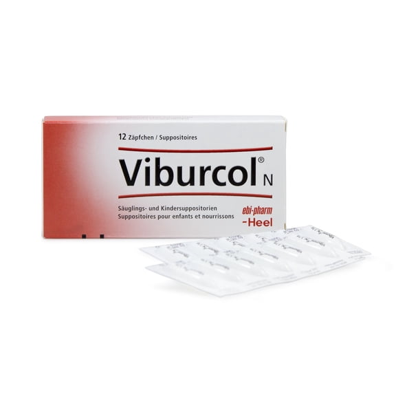 Heel Viburcol N suppositories, 12 ct