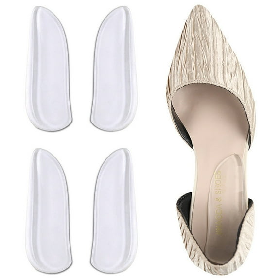 Heel Wedge Insoles (2Pair) - Corrective Adhesive Shoe Inserts for Foot Alignment, Knock Knee Pain