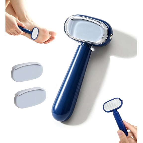 HeelSmith Foot Scraper, 2-in-1 Dual-Sided Foot Callus Remover Tool, Heel Scraper for Dead Skin Removal and Smooth Feet Care