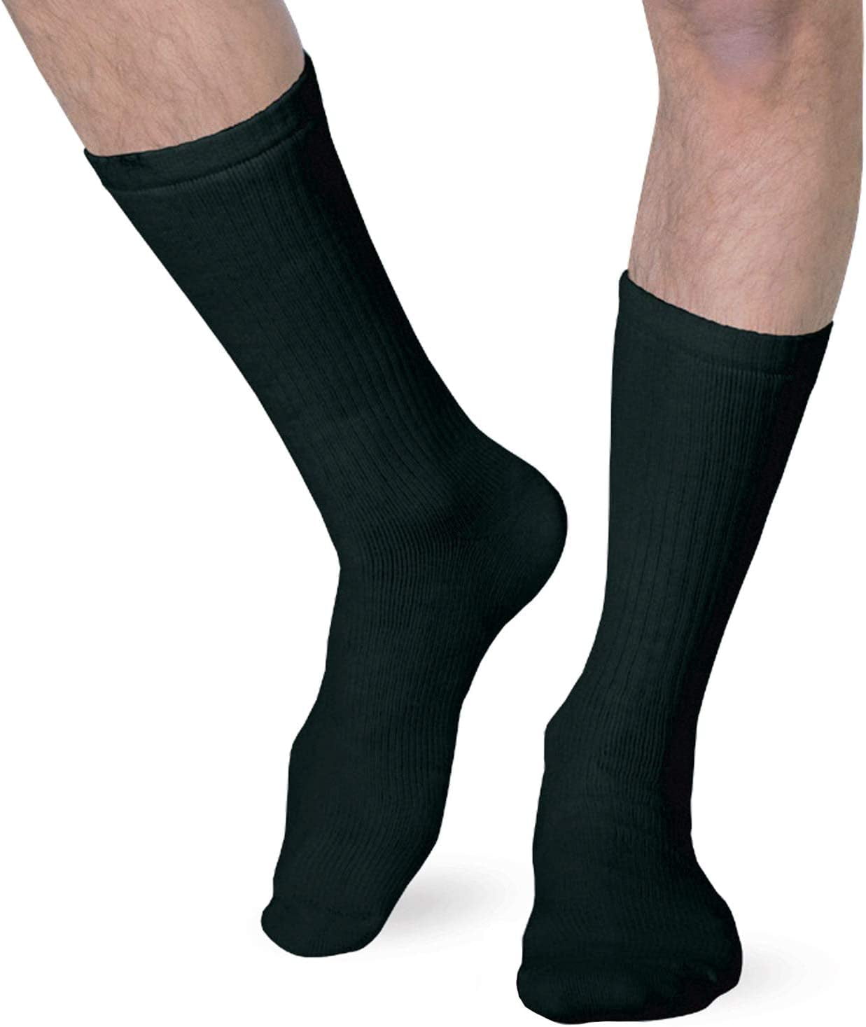 Heelbo Diabetic Socks for Sensitive Feet Without Elastic for Men for