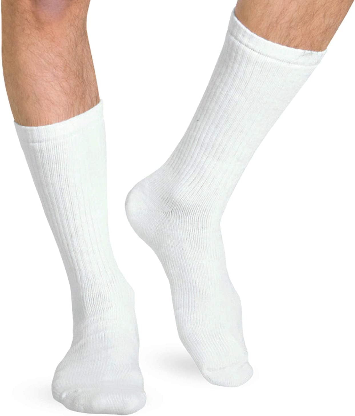 Heelbo Diabetic Socks for Sensitive Feet Without Elastic for Men and