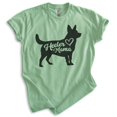 thumbnail image 1 of Heeler Mama, Unisex Women's Shirt, Australian Cattle Dog, Heeler Owner, Funny Dog Mama Gift, Heather Apple Green, X-Small, 1 of 6