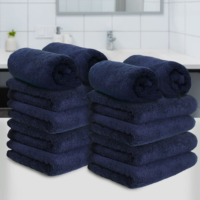 Heelium Small Hand Size Bamboo Towel 40 X 65 Cm Antibacterial Ultra Soft 600 Gsm Set Of 6 Peach Blue Grey Teal White Iris Walmart