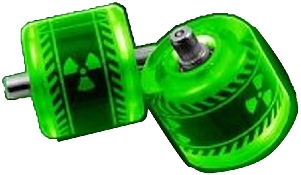 undertøj Forløber Celebrity Heelys FATS Style Collectible Replacement Wheels Kit Clear Radio Active  Glow in The Dark, Large - Walmart.com