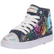 Heelys Girl's Veloz Shoes Denim/Rainbow/Multi - HE101477H-DNRBMT
