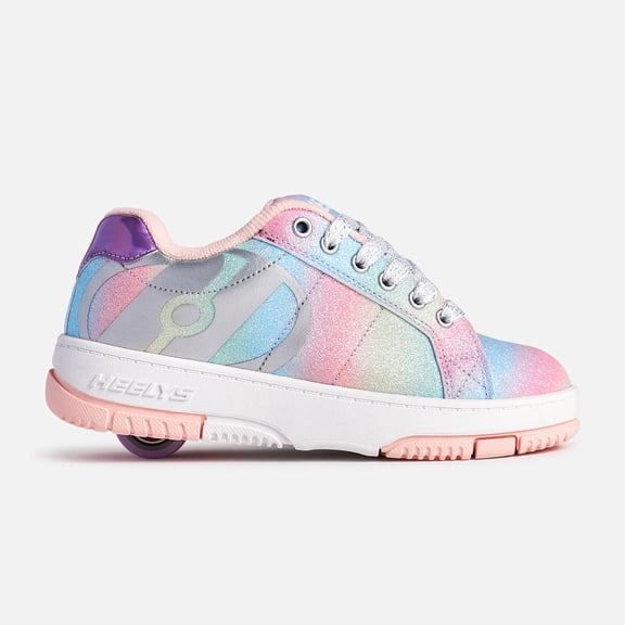 Heelys Girls' Kolect Shoes Pink/Lavender/Rainbowm - HE01894680-PKLVRB