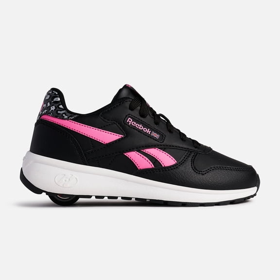 Heelys Girls' Reebok Classic Shoes Black/Pink/Grey - HE01866100