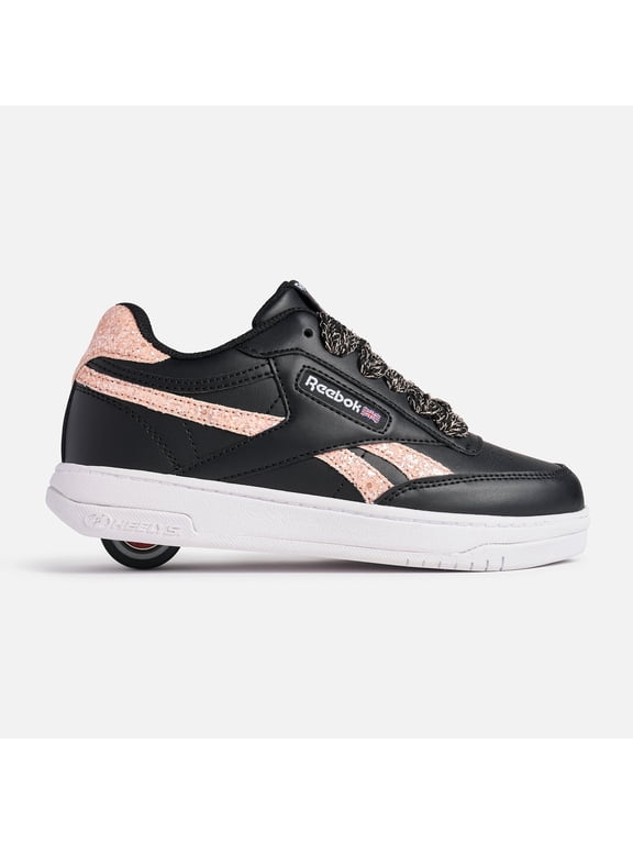 Girls' Reebok Club C Shoes Black/Rosegold -HE01859063-BKRSGD