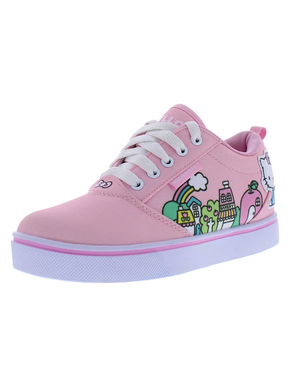 Pro 20 Prints HKC GS Girls Shoes Size 5, Color: Pink/White