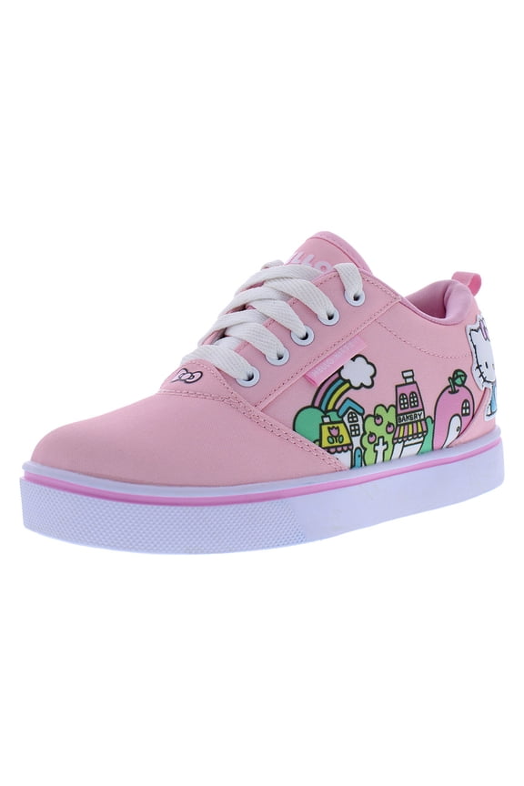 Pro 20 Prints HKC GS Girls Shoes Size 5, Color: Pink/White