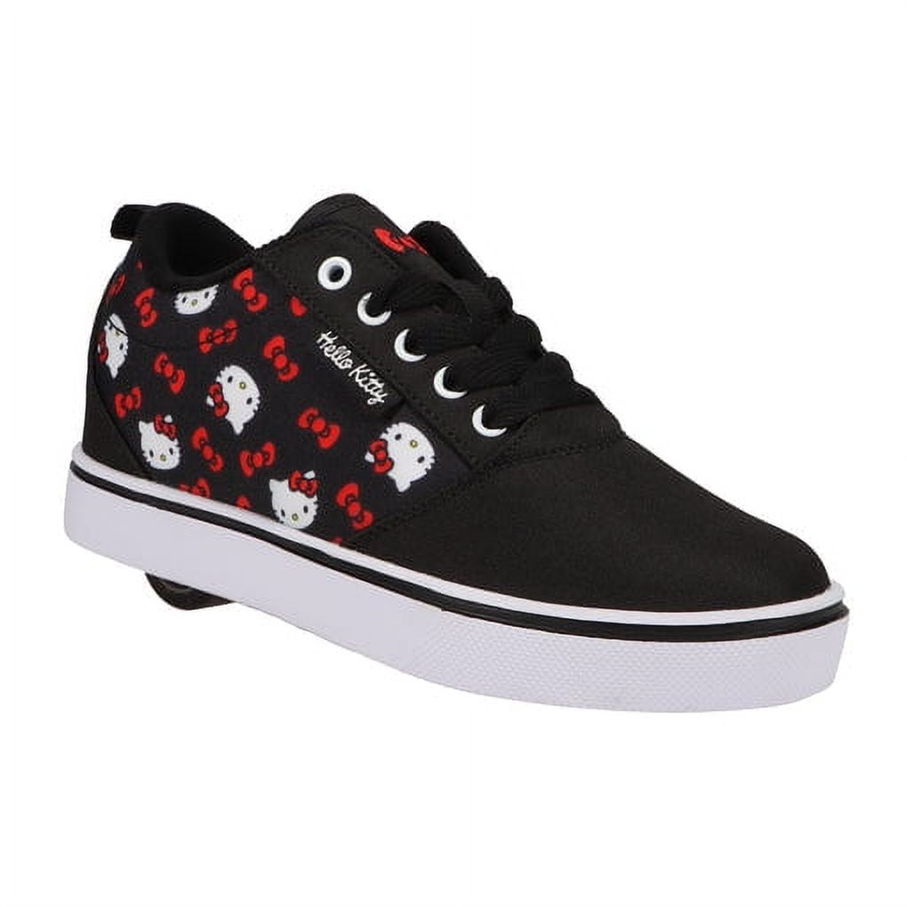 Black vans heelys sales