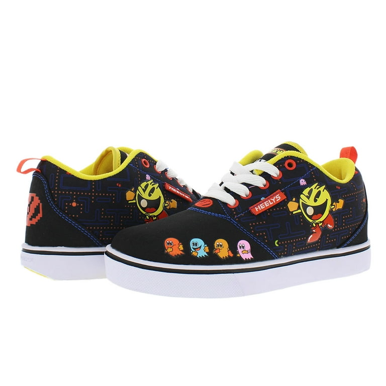 Heelys Pro 20 Boys Shoes Size 5 Color Pacman Black Yellow Walmart