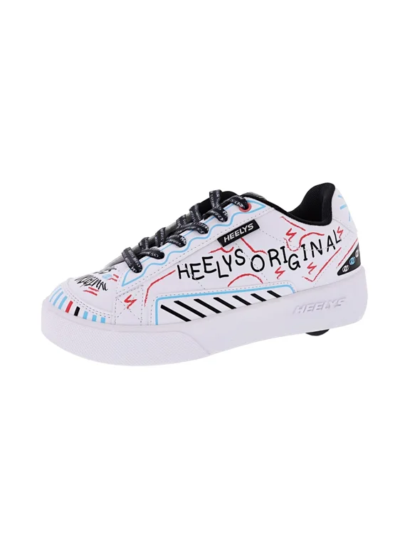 Kids Youth/Big Kids Digilo Prints Skate Shoes ( Little Kids/Big Kids), Pink/Pink/Blue, 4 Big Kids