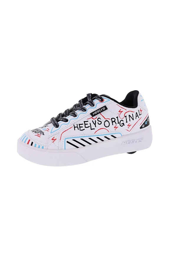 Kids Youth/Big Kids Digilo Prints Skate Shoes ( Little Kids/Big Kids), Pink/Pink/Blue, 7 Big Kids