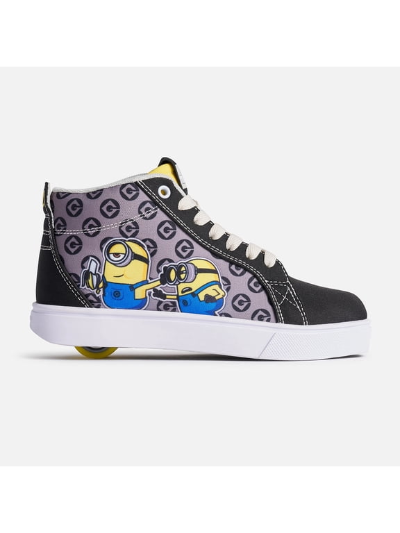 Men's Racer 20 Mid Minions Shoes Black/Yellow/Forest Grey - HE02667001-BKYWFG