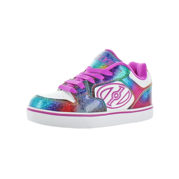 Heelys Motion Plus White / Rainbow Hot Pink Ankle-High Women' - 4M