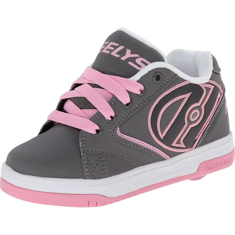 Heelys Propel 2.0 Skate Shoe Mens 3 Grey Pink Walmart