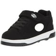 thumbnail image 1 of Heelys Unisex Kids Dual Up X2 Wheeled Skate Shoe, Adjustable Strap, Black/White, Size 1, 1 of 4