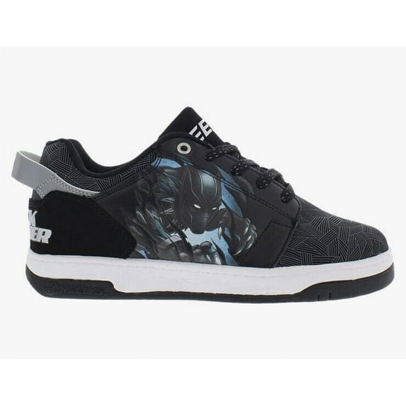 Heelys Voyager Avengers Black Panther Black/Silver Size Mens 9 Marvel